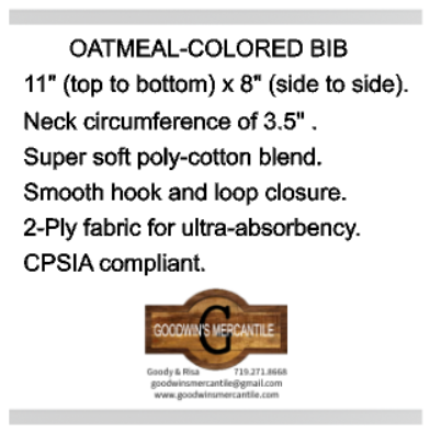 BRONCO BLENDED COLORADO FLAG BIB