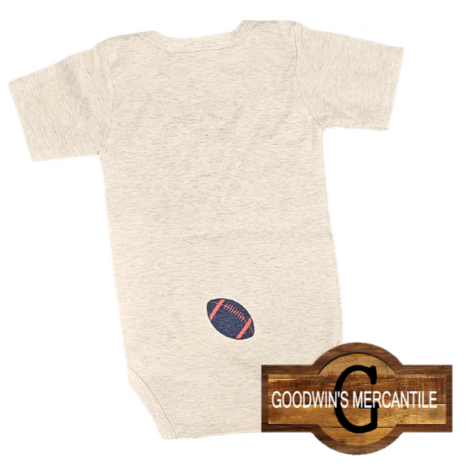BRONCO COLORADO BLENDED FLAG PRINTED 2-SIDED BODYSUIT