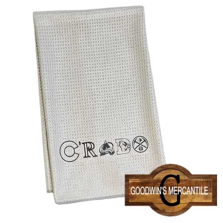 C'RADO SPORTS TEAMS PRINTED TEA TOWEL