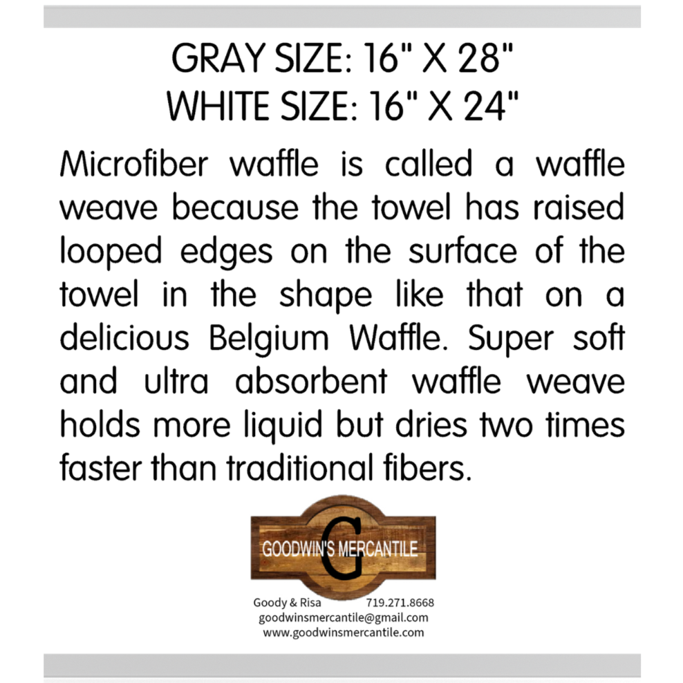 CHICKEN IT TWICE PRINTED TEA TOWEL