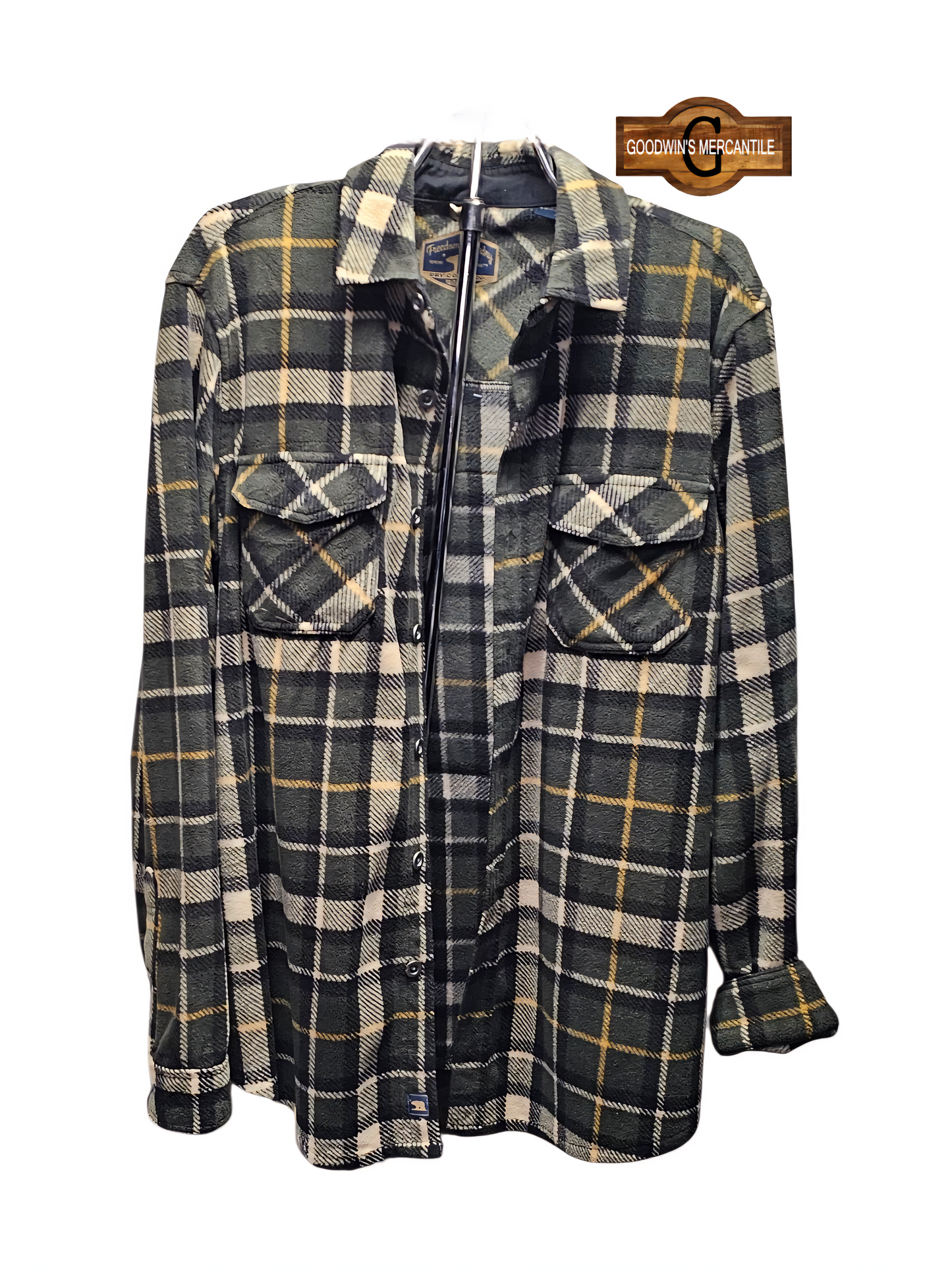 HIGHLAND COW PACKER SHACKET SIZE LARGE