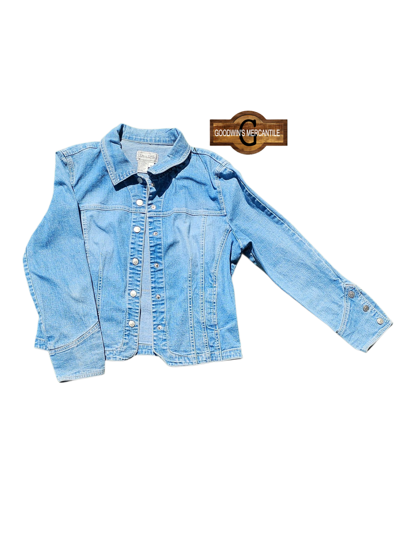 CUP OF AMBITION DOLLY DENIM JACKET-SIZE – Size M (Fitted Cut)
