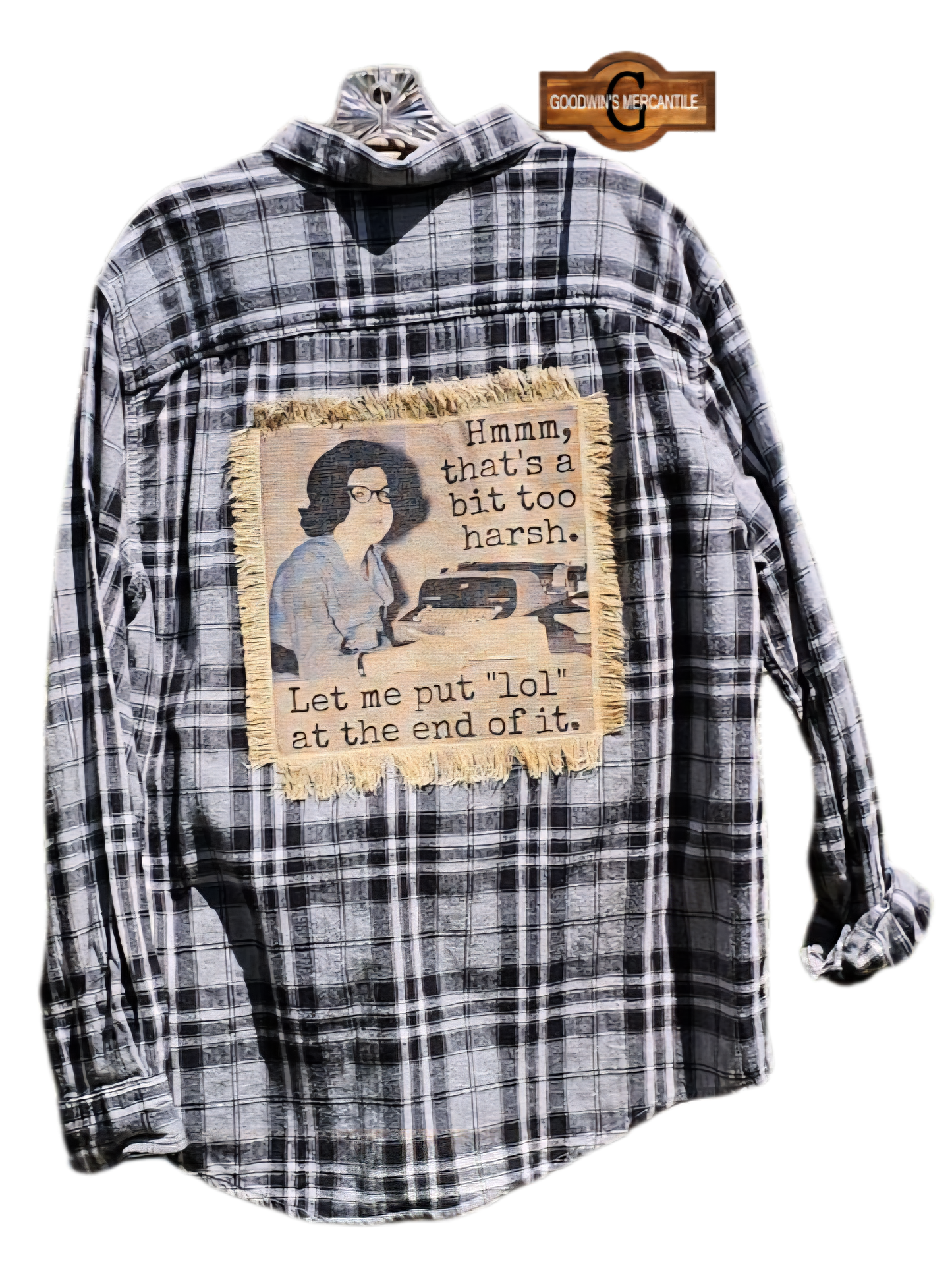 LOL THAT MIGHT BE HARSH, LET ME ADD AN LOL SHACKET-SIZE XLARGE