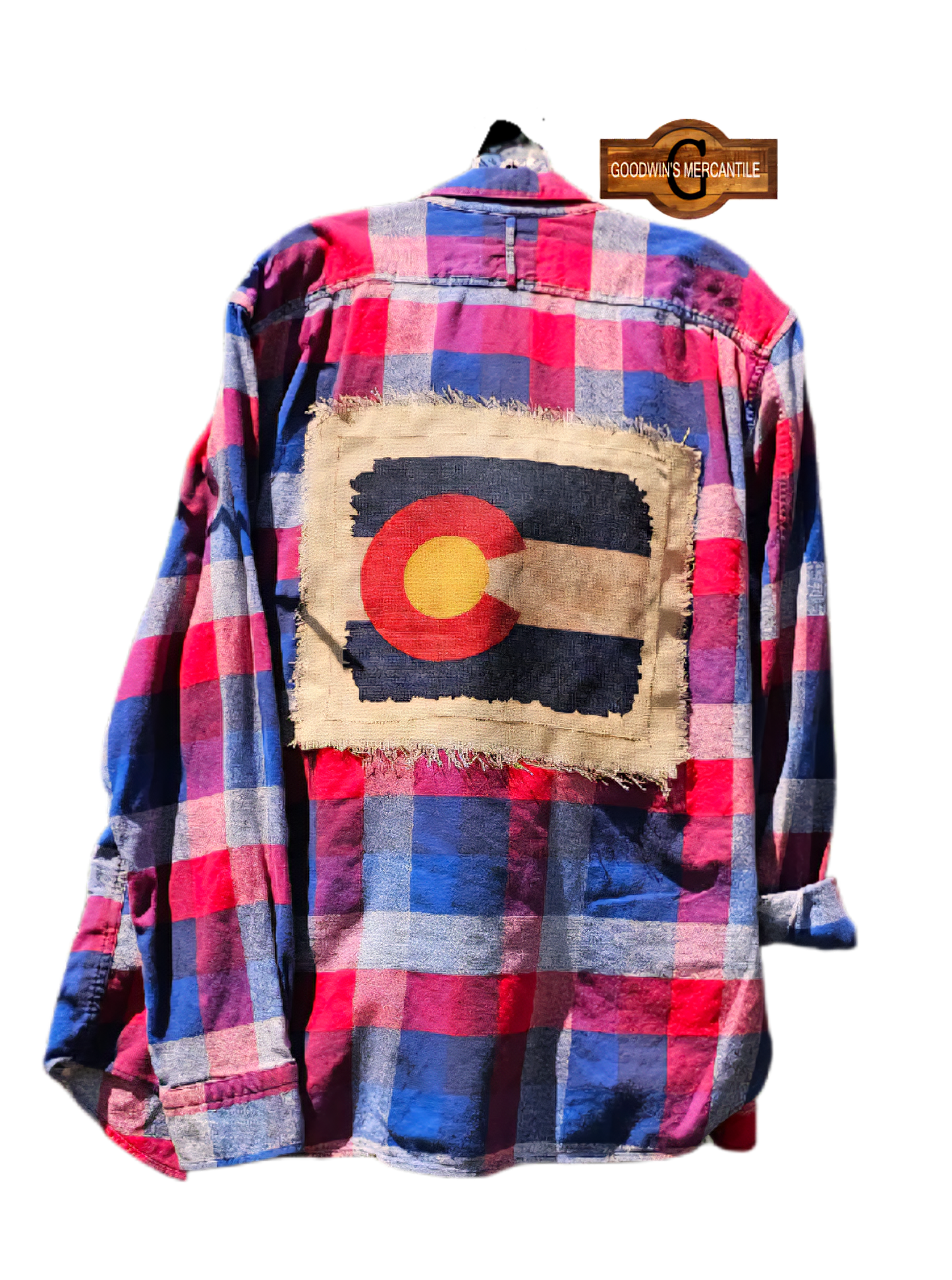 COLORADO FLAG SHACKET-SIZE XLARGE