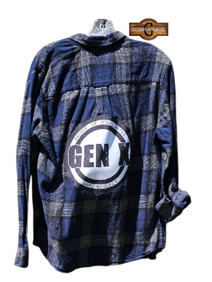 GEN-X RAISED ON HOSE WATER AND NEGLECT SHACKET SIZE SMALL