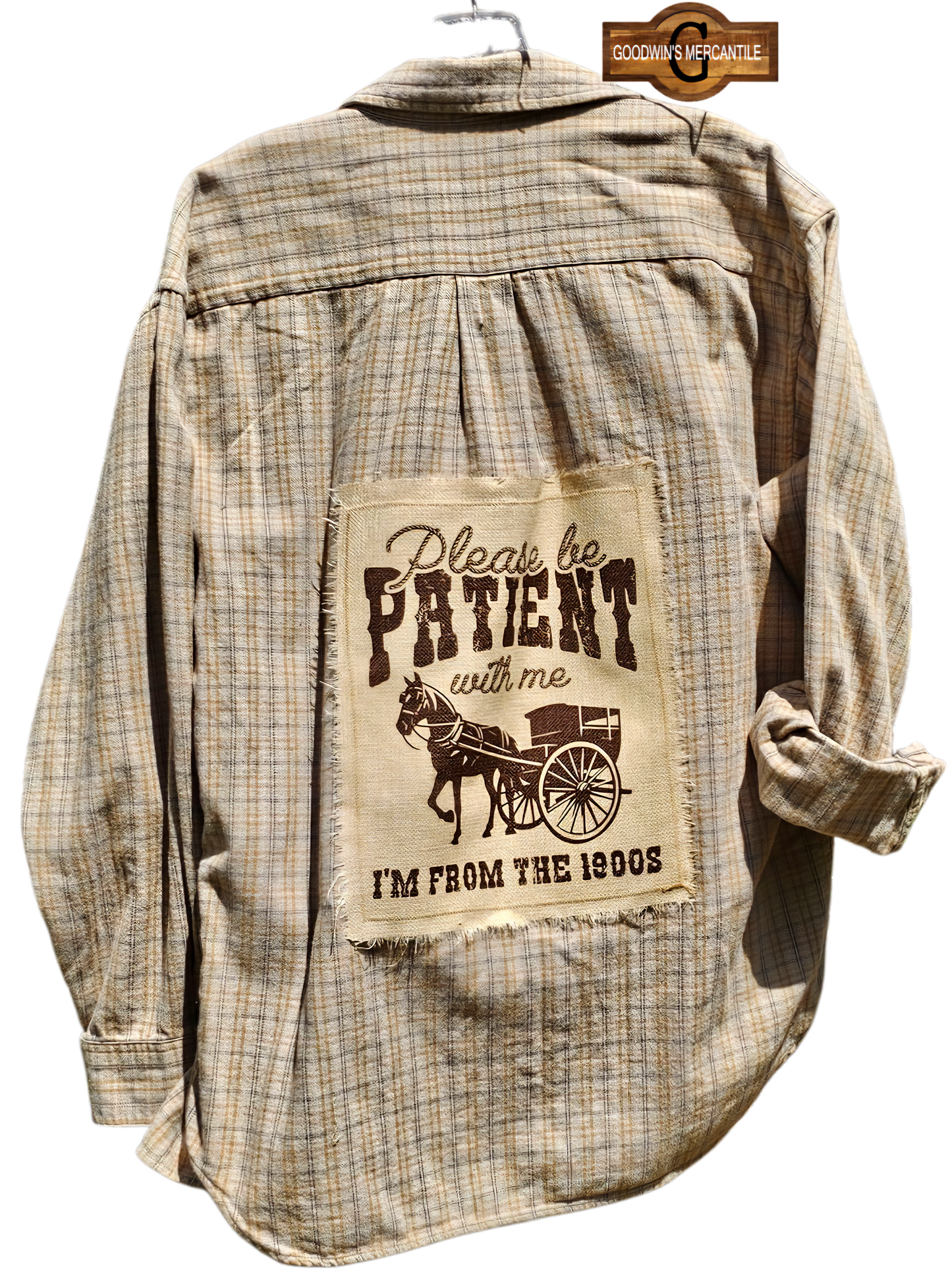 BORN IN THE 1900s SHACKET SIZE MED
