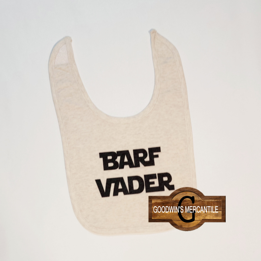 BARF VADER BIB