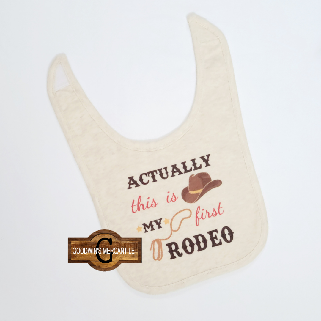 FIRST RODEO BIB