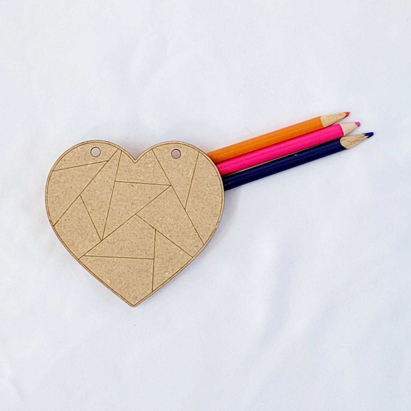 COLOR YOUR HEART OUT VALENTINE MOSAIC HEART