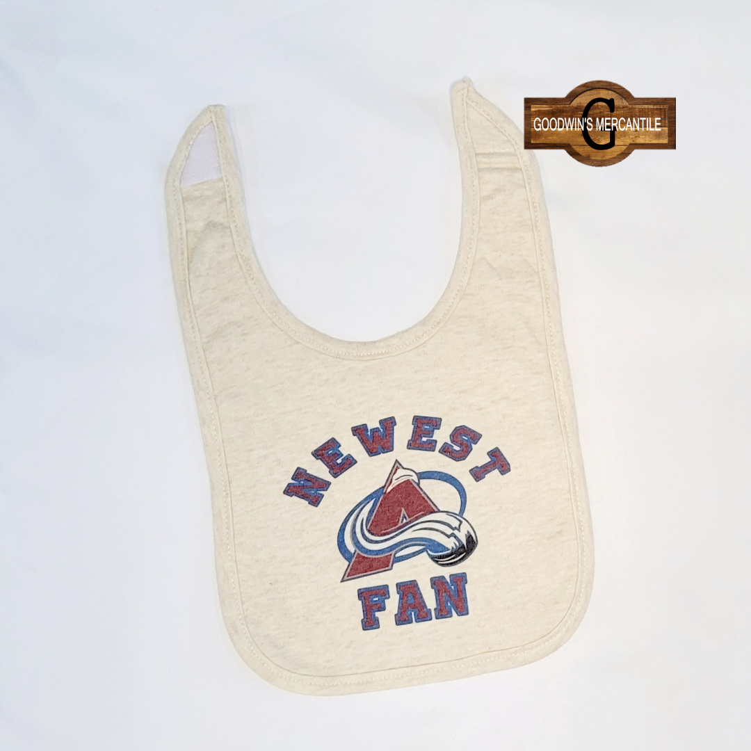NEWEST FAN PRINTED BIB