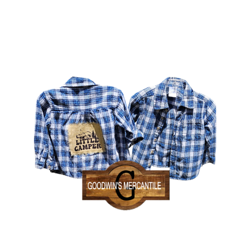 LITTLE CAMPER SHACKET SIZE 2T