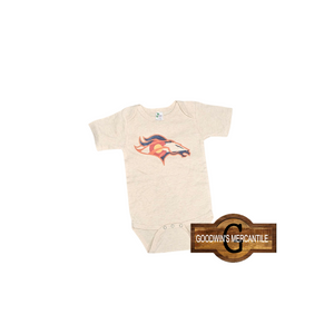 BRONCO COLORADO BLENDED FLAG ONESIE