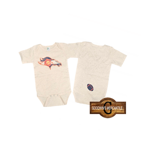 BRONCO COLORADO BLENDED FLAG ONESIE