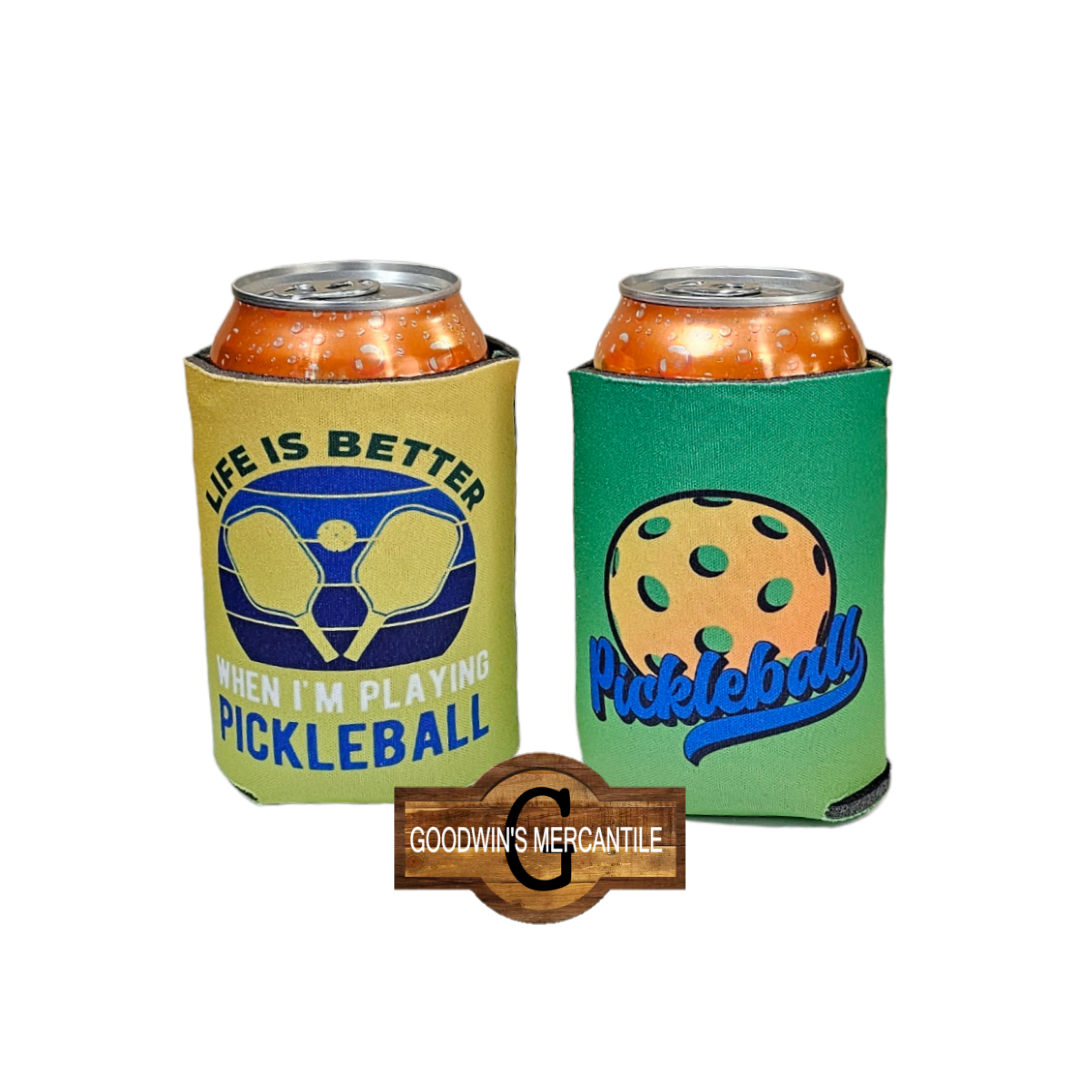 PICKLEBALL CAN KOOZIES