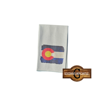 COLORADO FLAG TEA TOWEL