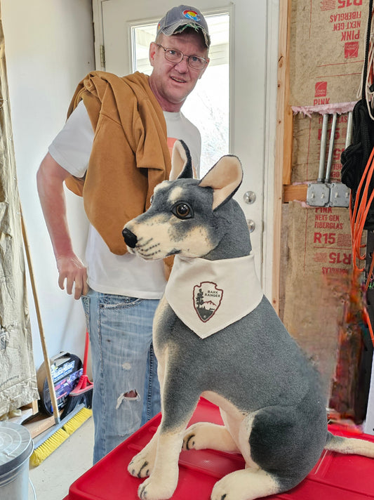 BARK RANGER DOG BANDANA-TIEABLE