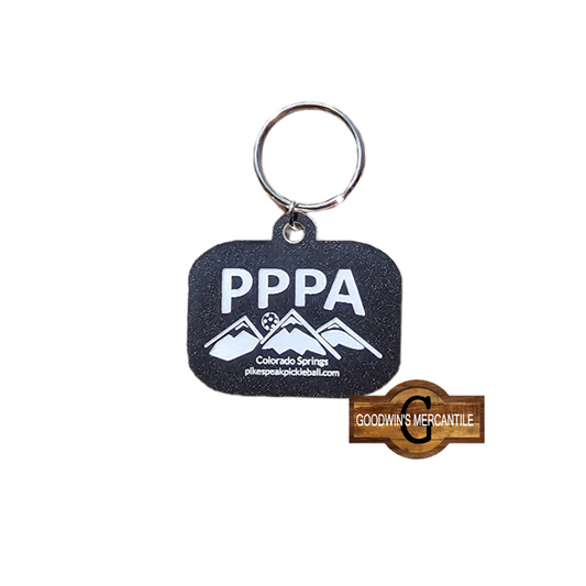 PPPA PICKLEBALL KEYCHAIN, MAGNET, OR HAT PIN