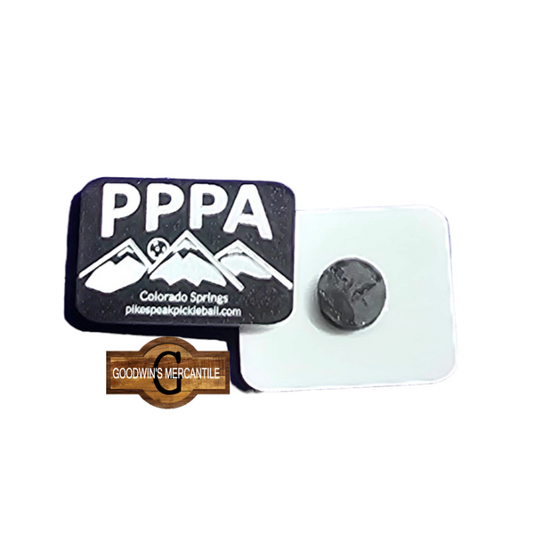 PPPA PICKLEBALL KEYCHAIN, MAGNET, OR HAT PIN