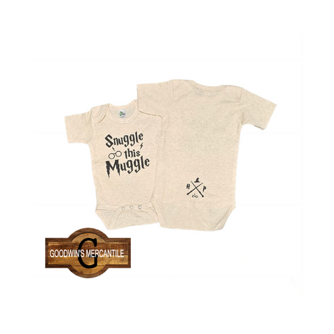 SNUGGLE THIS MUGGLE ONESIE