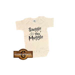 SNUGGLE THIS MUGGLE ONESIE