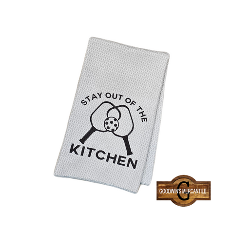 STAY OUT OF THE KITCHEN TOWEL