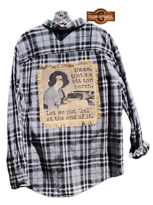 LOL THAT MIGHT BE HARSH, LET ME ADD AN LOL SHACKET-SIZE XLARGE