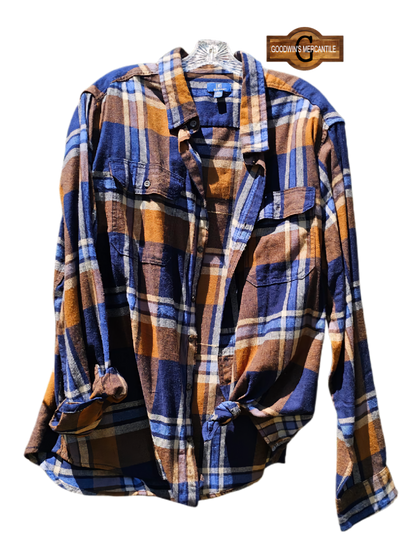 COLORADO ROCKY MOUNTAINS SHACKET-SIZE 2XLARGE