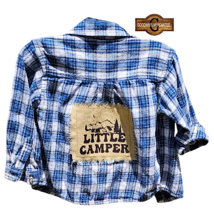LITTLE CAMPER SHACKET SIZE 2T