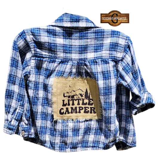 LITTLE CAMPER SHACKET SIZE 2T