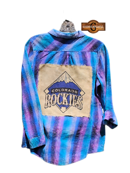 COLORADO ROCKIES SHACKET SIZE MEDIUM