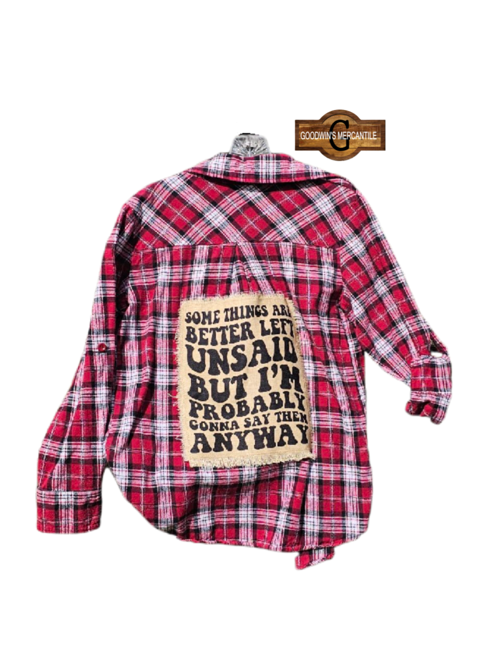 GONNA SAY IT ANYWAY SHACKET SIZE SMALL