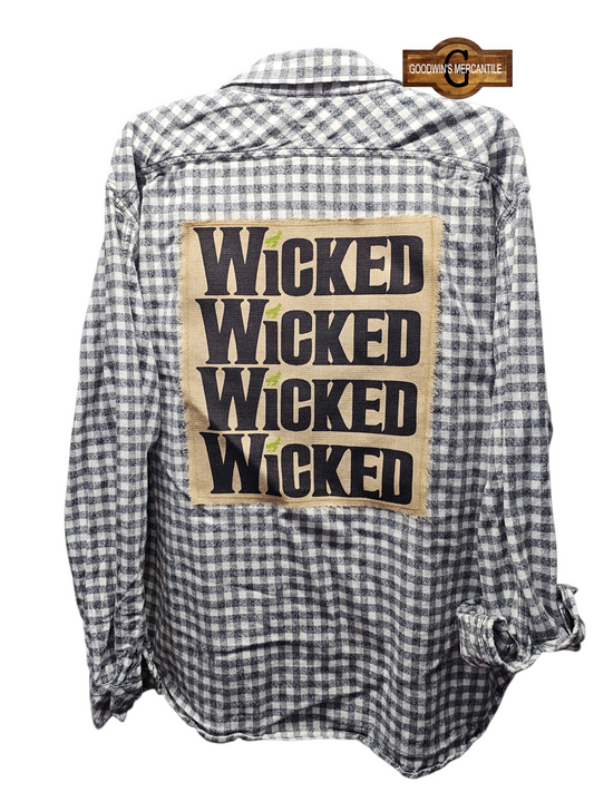 WICKED CHANGED FOR GOOD SHACKET SIZE L