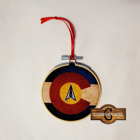 Colorado Space Force Flag Ornament