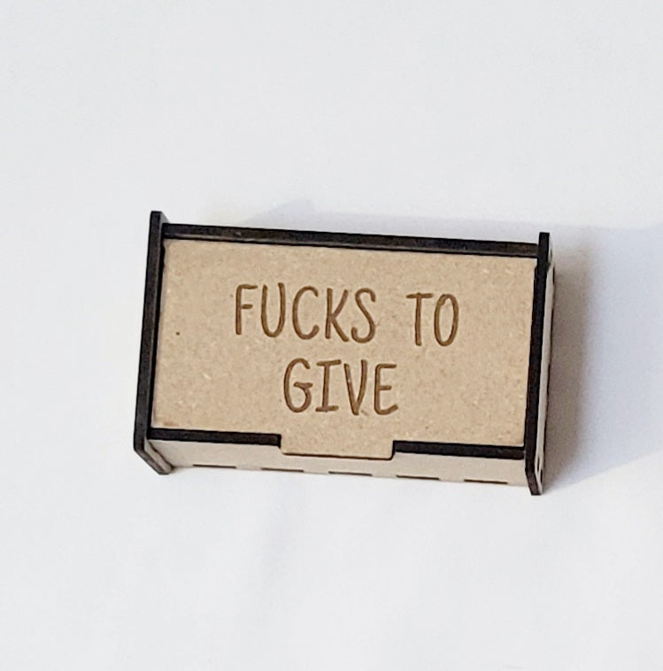 FUCKS TO GIVE