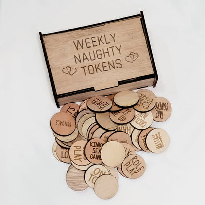 WEEKLY NAUGHTY TOKENS
