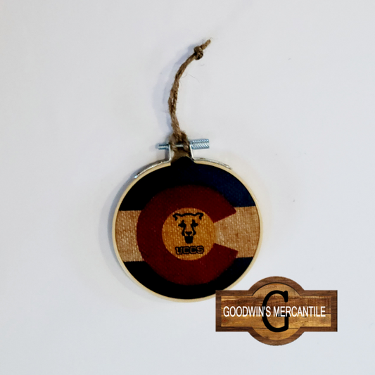 Colorado UCCS Flag Ornament