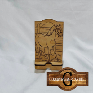 HORSE PHONE STAND