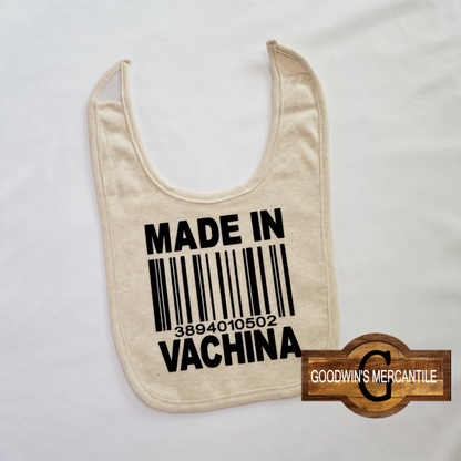 MADE IN VACHINA BIB