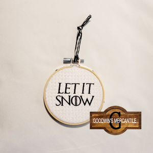 Let It Snow GOT Ornament