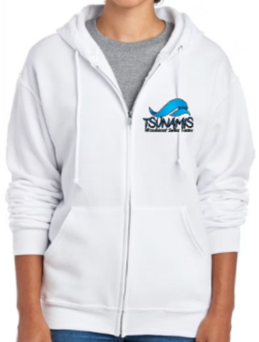 TSUNAMI LOGO ZIP UP SWEATSHIRT